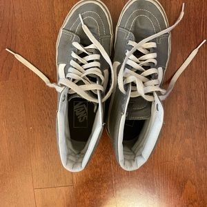 High top vans.  Womens size 8 (mens size 6.5)